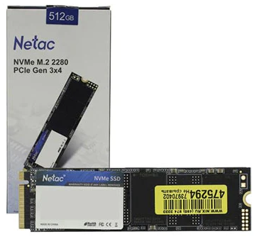 INTERNAL SSD NETAC SSD NT01N930E-512G-EX N930E M.2 512GB