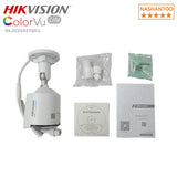 HIKVISION DS-2CD1027G0-L ColorVu Lite 2MP IP Camera H.265+ PoE Fixed Bullet Network Weatherproof, Efficient Low-Light Performance CCTV Network Camera 1027G0