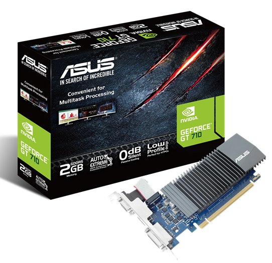 NVIDIA® GeForce® GT710 2GB GDDR5 (ASUS GT710-2GD5-SL)