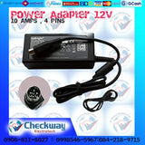 PowerMax 12X - High-Efficiency 12V, 10A 4-Pin Power Adapter
