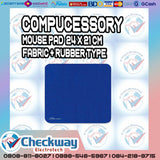 DESKTOP MOUSE PAD | FABRIC SOFT WITH RUBBER | 21 X 24 cm |compucessory mousepad