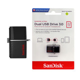 SanDisk Ultra 32GB OTG / Dual USB Drive 3.0 (Black) | FOR ANDROID SMARTPHONES | multipurpose cheap