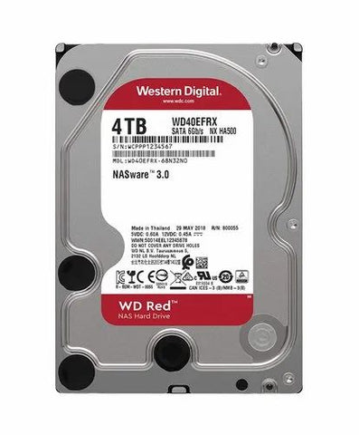 4TB 3.5" HDD Western Digital WD Red Plus WD40EFZX SATA 6Gb/s 5400RPM | STORAGE