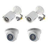 4 CHANNEL, 4 CAMERAS, 720p, 1MP, 1TB HDD, HIKVISION TURBO HD 4.0 CCTV SECURITY SURVEILLANCE PKG-1 - checkwayelectrotech.com