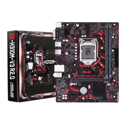 ASUS EX-H310M-V3 R2.0 MOTHERBOARD - checkwayelectrotech.com